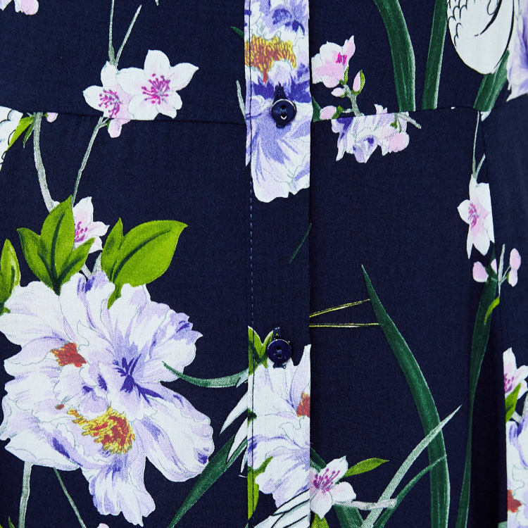 Picture of Long Floral Print Dress
