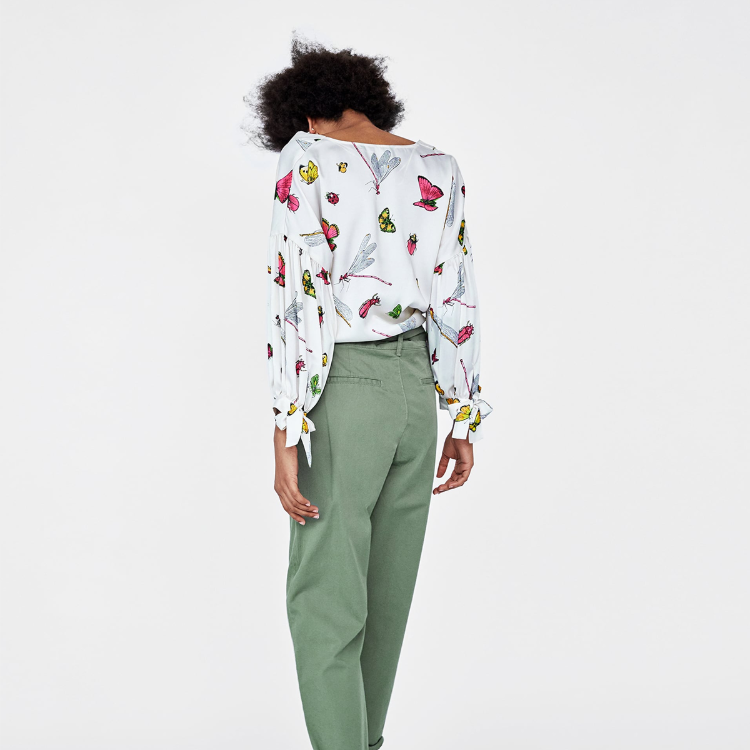 Picture of Insect Print Blouse