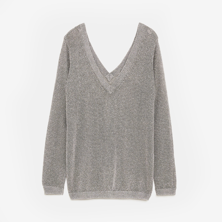 Picture of Shimmery Thread Sweater