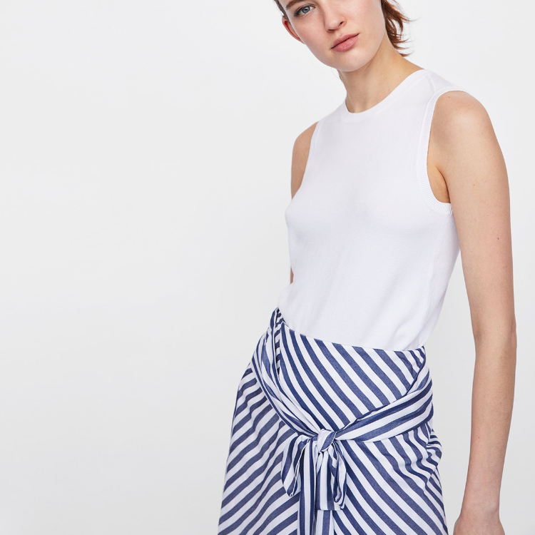 Picture of Nisse Stripe Mini Skirt