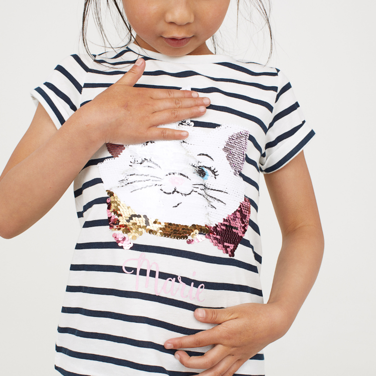 Picture of Reversible Sequins Top