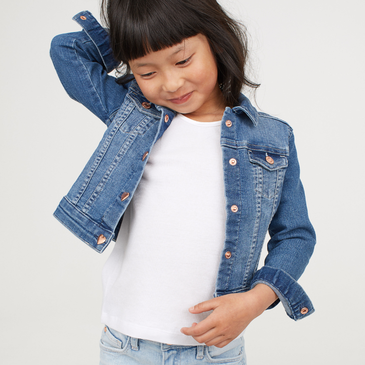 Picture of Printed Denim Jacket