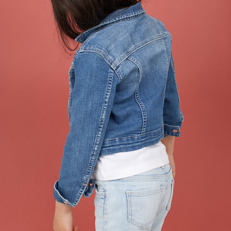 Picture of Printed Denim Jacket